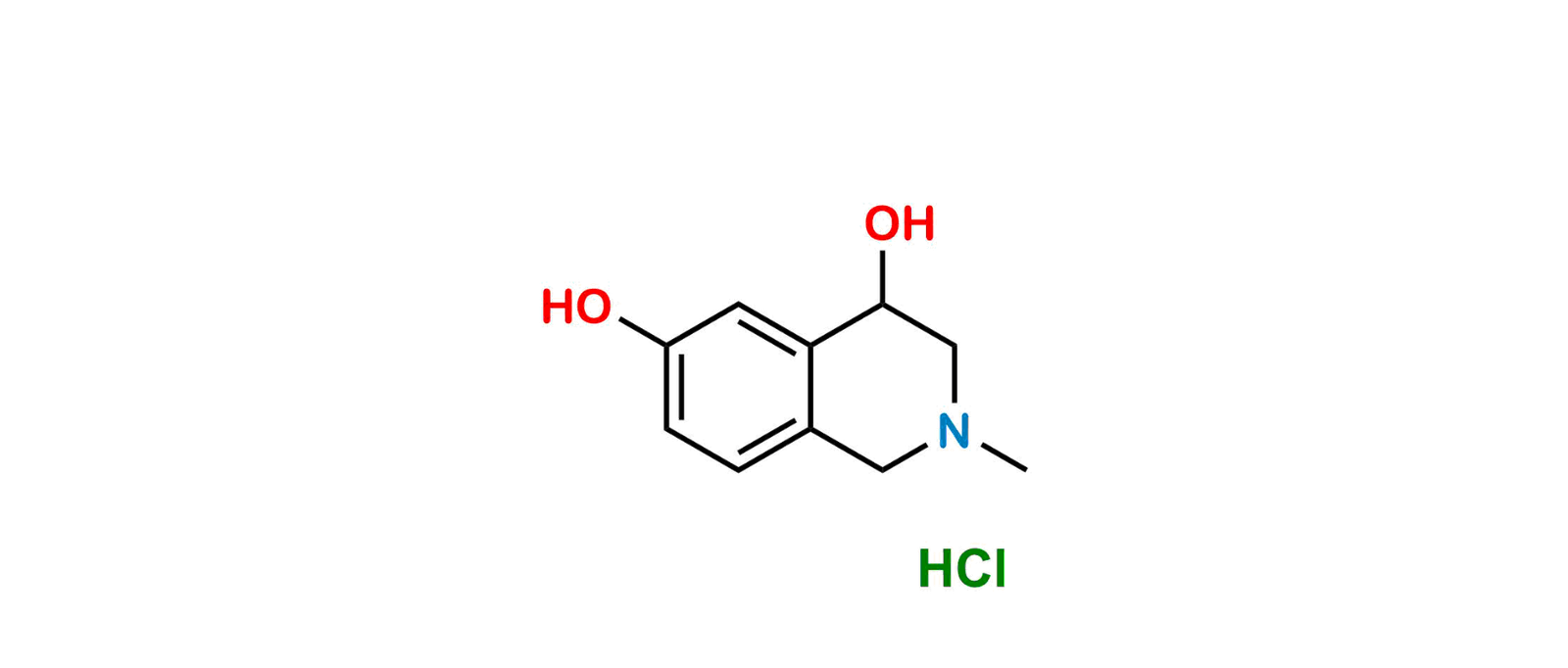1,2,3,4-Tetrahydro-4,6-Dihydroxy-2-Methyl-Isoquinoline HCl salt